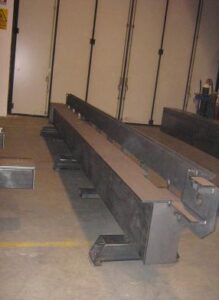 officine stella Basamento per squadraboratrice da 6mt